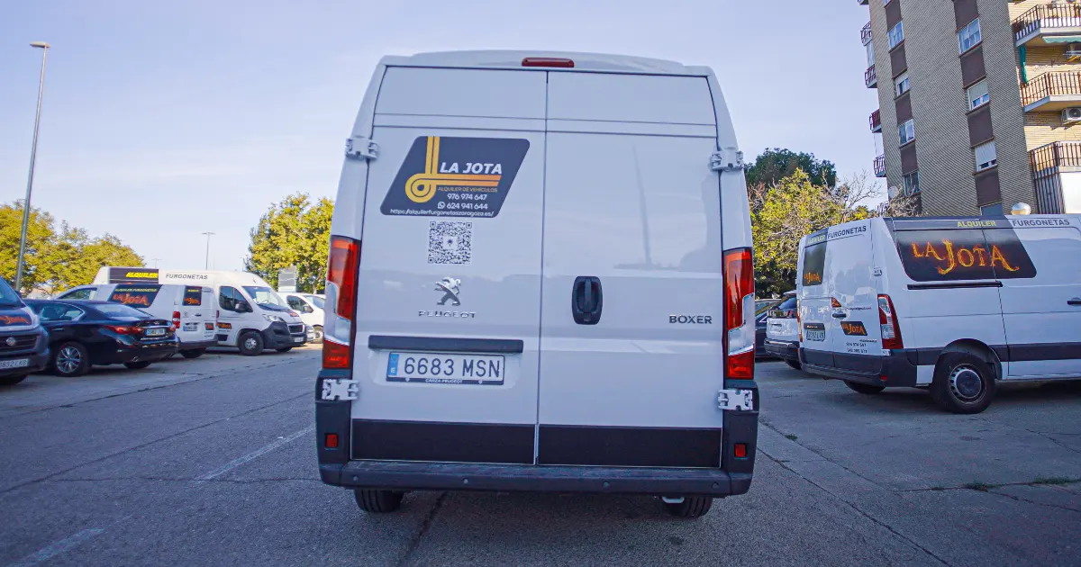 alquiler peugeot boxer l2 h2